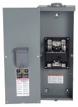 SQUARE D QOM2E2200NRB : ENCLOSED CIRCUIT BREAKER 200A 240V ... home electrical wiring gfi series 