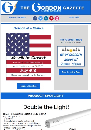 July Email Newsletter